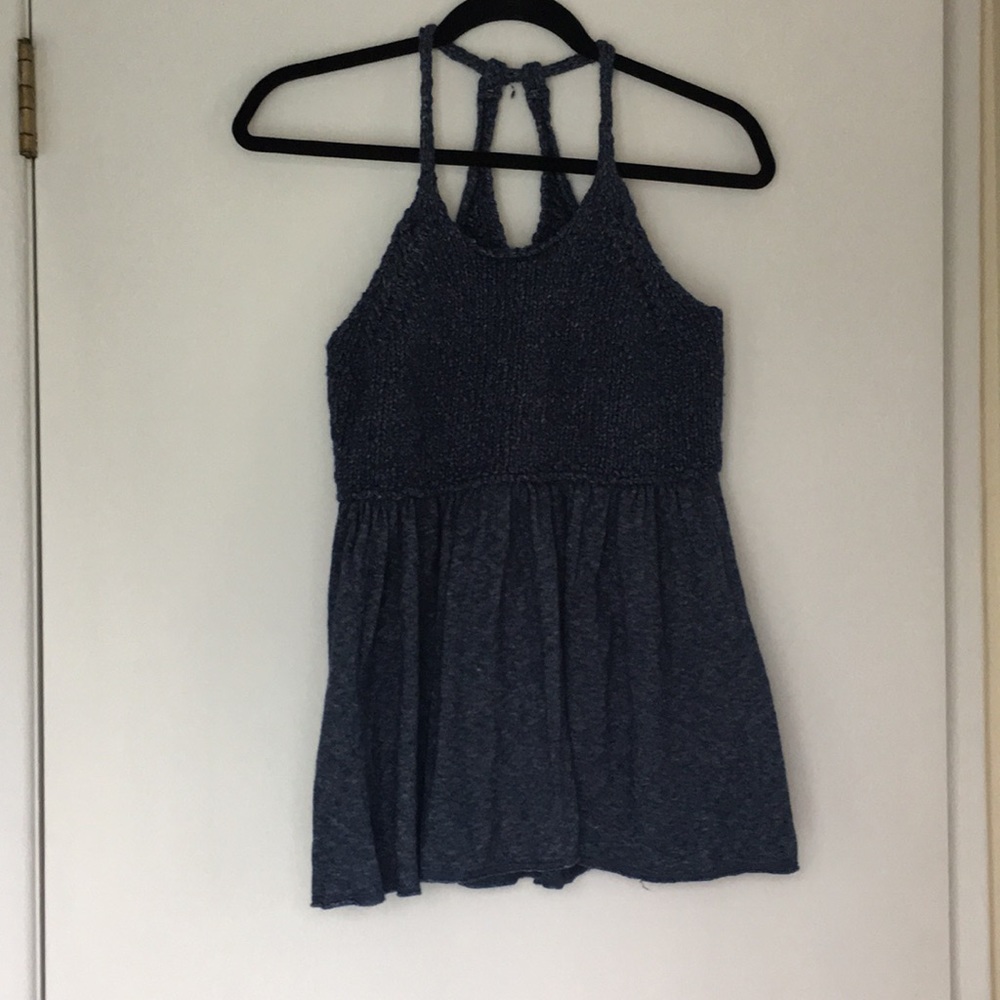 Free People sweater tank top